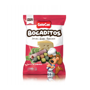Golocan Bocaditos Jamón, Queso y Espinaca