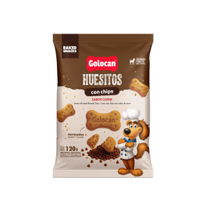 Golocan Huesitos con Chips Carne